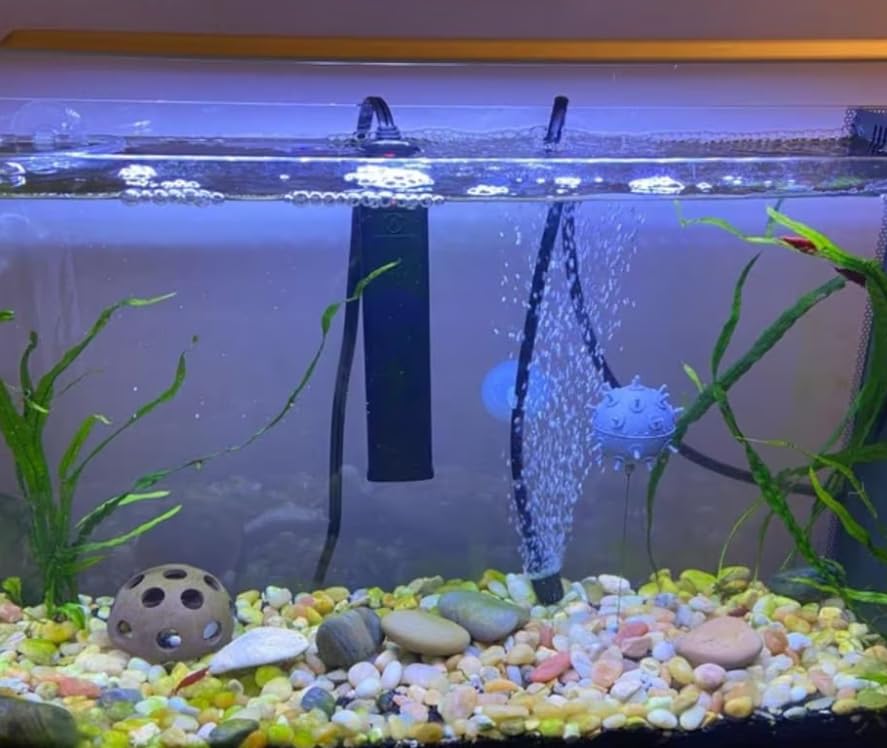 Floating Sea Mine Fish Tank Decoration