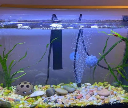 Floating Sea Mine Fish Tank Decoration
