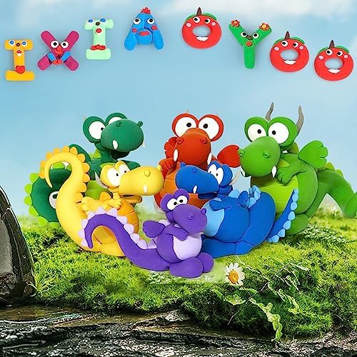 Air Dry Clay, 100 Colors Modelling Clay for Kids, Safe & Non-Toxic, DIY Model Art & Crafts Toys with Sculpting Tools, Home Party Favors, Birthday & Christmas Gifts for Ages 3-12 Boys & Girls