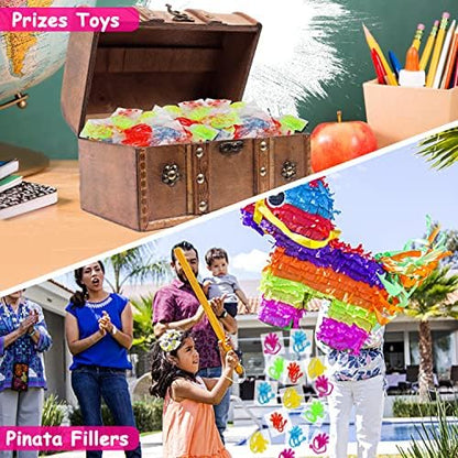 200PCS Glitter Sticky Hand Party Favors for Kids Birthday Supplies Goodie Bag Stuffers Classroom Treasure Box Carnival Prizes Bulk Goody Treat Gift Trinkets Stuff Pinata Fillers Mini Stretchy Toys