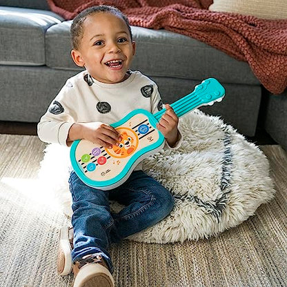 Baby Einstein Sing & Strum Magic Touch Ukulele Wooden Musical Toy, Ages 6 Months+, Multicolored