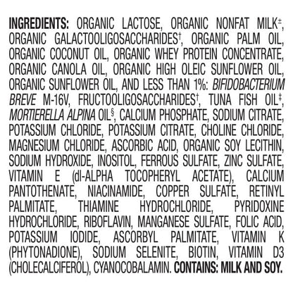 Happy Baby Organics Stage 1 A2 Infant Formula, 0 12 Months, Milk Based Organic Baby Formula Powder with A2 Milk, Probiotics & Prebiotics for Immune & Digestive Support, 22.9 Ounce (Pack of 4)