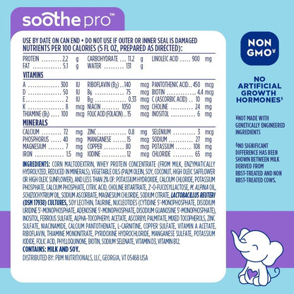 Good Start | Dr. Brown's Soothe Pro, Baby Formula Powder, for Sensitive Tummies, Gas, Fussiness and Spit-Up, Infant Formula with Probiotics, DHA, Non-GMO,19.4 Ounce