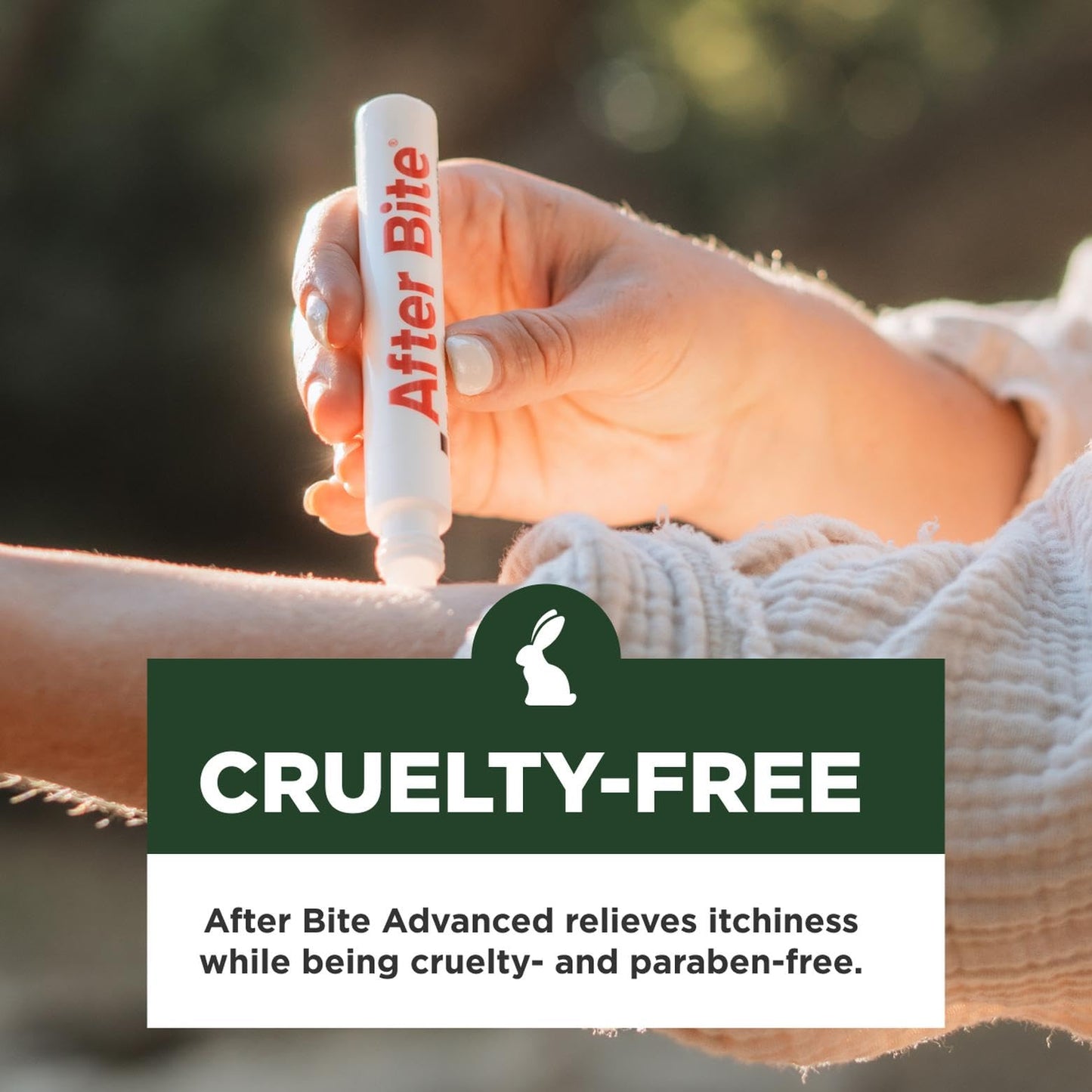After Bite Advanced Formula - Itch Relief with Sodium Bicarbonate - Ideal for Mosquito & Fire Ant Bites, Bees & More - Portable Pen Applicator - 0.5 oz (4 Pack)