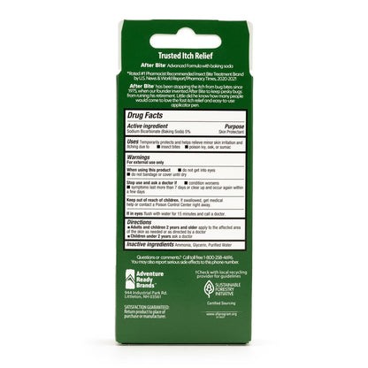 After Bite Advanced Formula - Itch Relief with Sodium Bicarbonate - Ideal for Mosquito & Fire Ant Bites, Bees & More - Portable Pen Applicator - 0.5 oz (4 Pack)