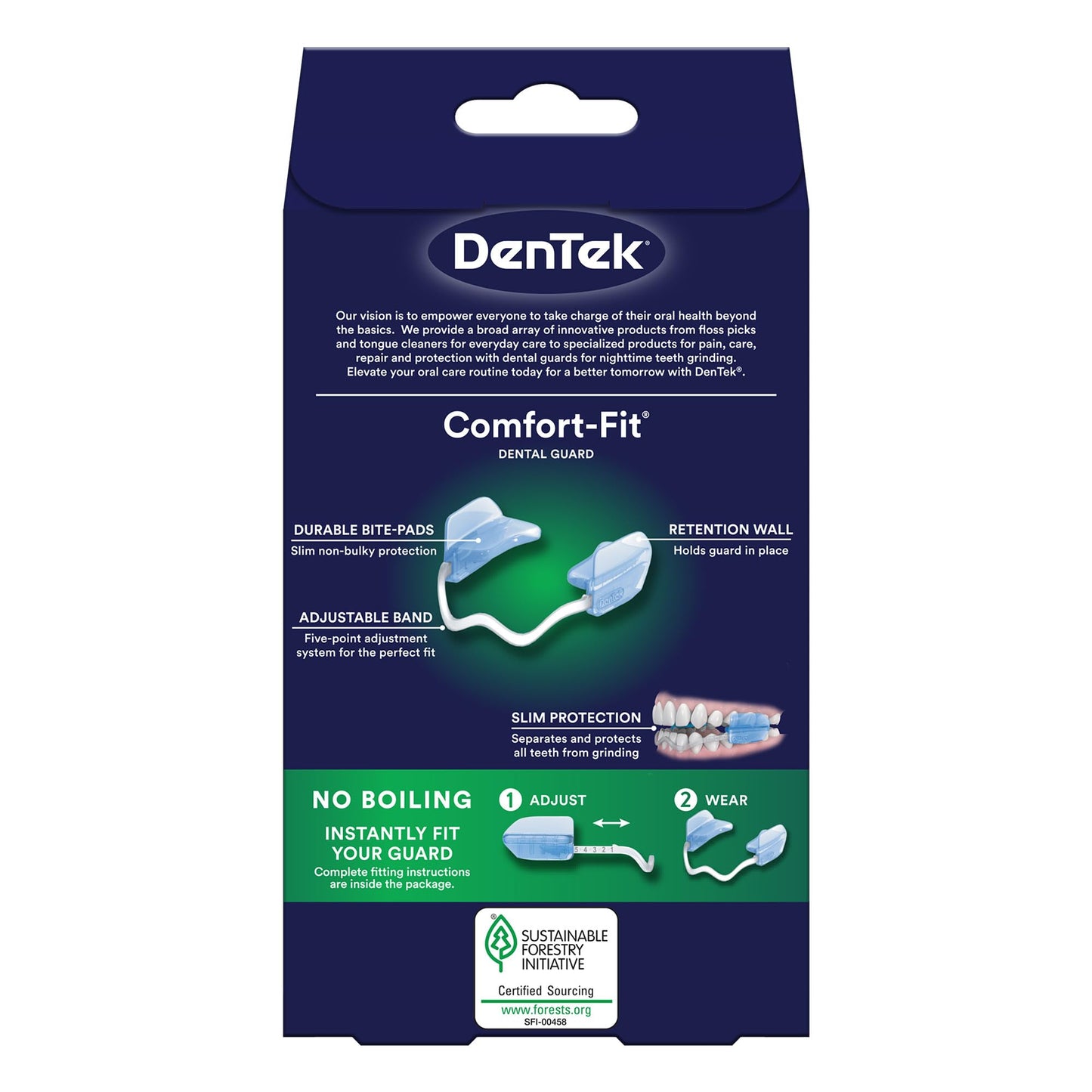 DenTek Teeth Grinding Dental Guard Kit with Comfort Fit and Professional Fit, 1 Count Each