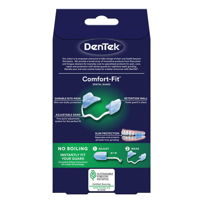 DenTek Teeth Grinding Dental Guard Kit with Comfort Fit and Professional Fit, 1 Count Each
