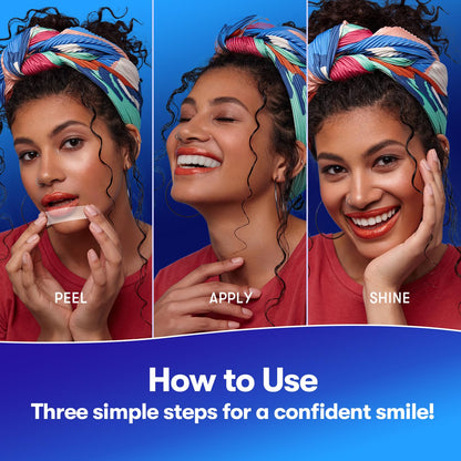 MySmile Teeth Whitening Strips 14 Treatments Kit, Hydroxyapatite-Infuse White Strips, Non-Sensitive Teeth Whitening with Soothing Natural Ingredients, Enamel-Safe, Residue-Free, Non-Slip(28 Count)