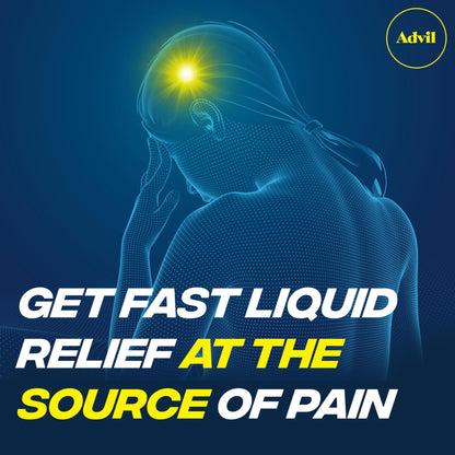 Advil Liqui-Gels Pain Reliever and Fever Reducer, Pain Medicine for Adults with Ibuprofen 200mg for Headache, Backache, Menstrual Pain and Joint Pain Relief - 200 Capsules, Advil PM Ibuprofen - 2 Ct