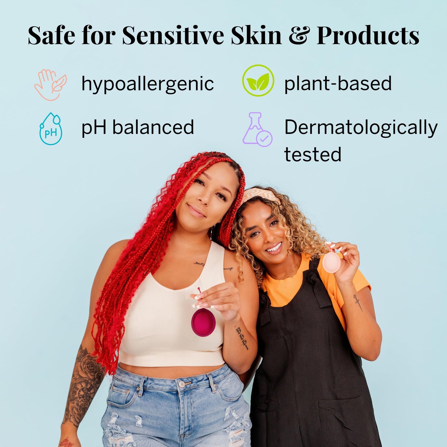 Pixie Feminine Wipes - Flushable, Biodegradable, & Ph Balanced - Best Individually Wrapped Body Wipes for On The Go & Public Bathrooms - Wash, & Cleaner For Your Menstrual Cups & Discs (40 Count)