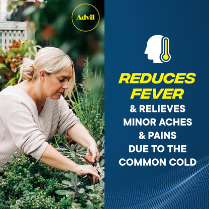 Advil Liqui-Gels Pain Reliever and Fever Reducer, Pain Medicine for Adults with Ibuprofen 200mg for Headache, Backache, Menstrual Pain and Joint Pain Relief - 200 Capsules, Advil PM Ibuprofen - 2 Ct